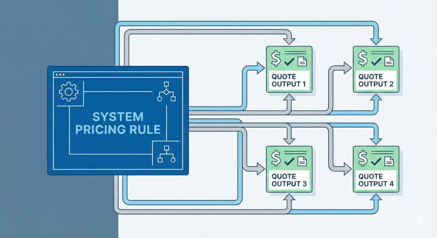 Kontrol pricing oleh sistem