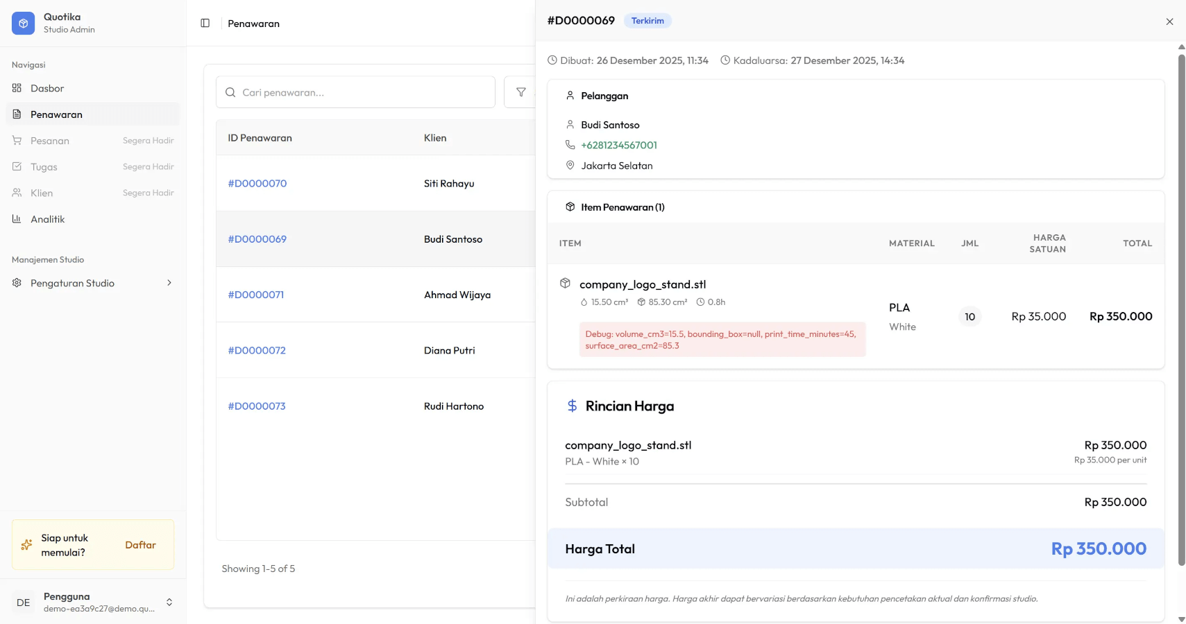 Kelola semua pesanan di satu tempat
